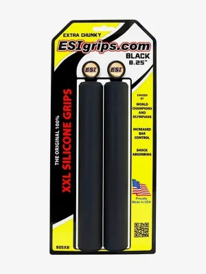 Gripy ESI Extra Chunky XXL Black Výprodej