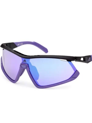 Brýle ADIDAS Sport SP0055 Black/Gradient Or Mirror Violet Nejprodávanější