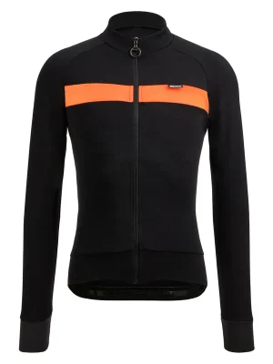 Hit Sezóny Dres dlouhý rukáv SANTINI Adapt Wool Orange