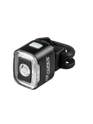 Blikačka přední FORCE FLEA 70LM USB, černá Jen Po Omezenou Doba