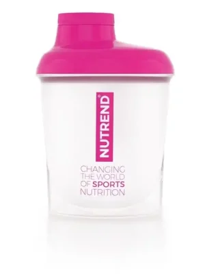 Šejkr Nutrend 300ml růžový průhledný Akční Nabídka