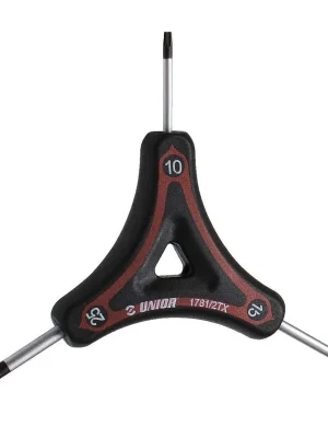 Tříramenný klíč TORX Unior, 10x15x25 Originální
