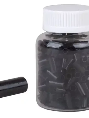 Koncovka bovdenu 4mm AL CNC soustružená černá, 250ks Nejlepší Volba