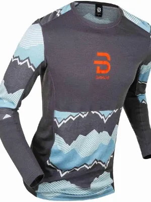 Bezpečná Platba Triko BJ Mountain wool LS M šedé 22/23
