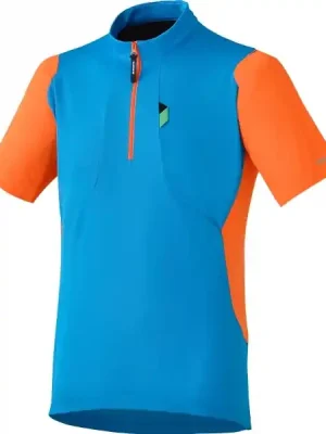 Dres krátký pánský Shimano Touring Jersey modrý Rychlé Dodání