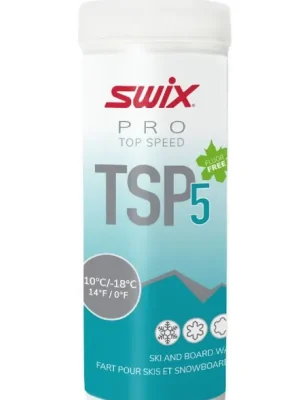Omezená Nabídka Vosk SWIX TSP05-4 Topsp 40g -10/-18°C tyrkysov