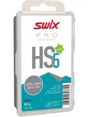 Vosk SWIX HS05-6 highsp 60g -10/-18°C tyrkysov Sezónní Sleva
