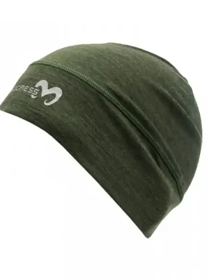 Čepice Progress BEANIE merino khaki melír Nejlepší Cena