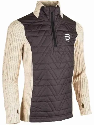 Svetr BJ Comfy HZ M šedá/béžová 22/23 Finální Výprodej