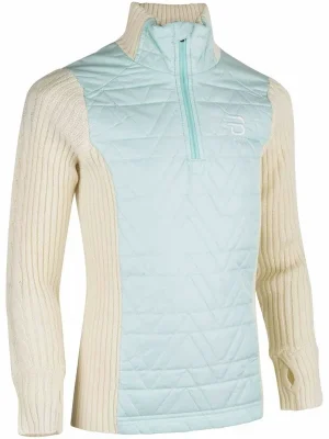 Svetr BJ Comfy W modrá/béžová 22/23 Omezená Nabídka