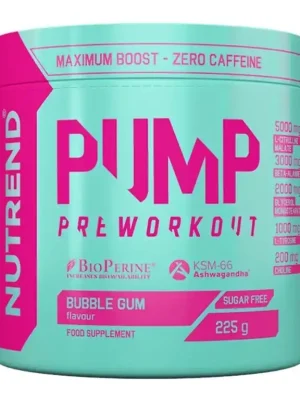 Cenová Bomba Nápoj Nutrend PUMP PRE-WORKOUT 225g