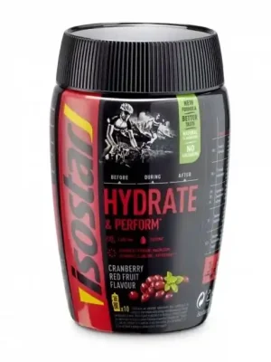 Nápoj ISOSTAR Hydrate & Perform antioxidant brusinka 400g Hit Sezóny