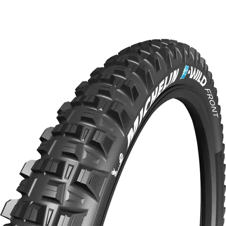 Sezónní Sleva Plášť MICHELIN E-WILD FRONT E-GUM-X TS TLR 27.5x2.60/66-584 CL kevlar