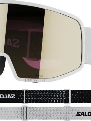 Lyžařské brýle Salomon LO FI Sigma white/solar bk gold 22/23 Jen Po Omezenou Doba