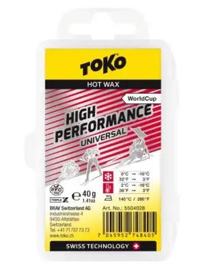 Cenový Hit Vosk TOKO TripleX WC HP 40g červený 0/-16°C