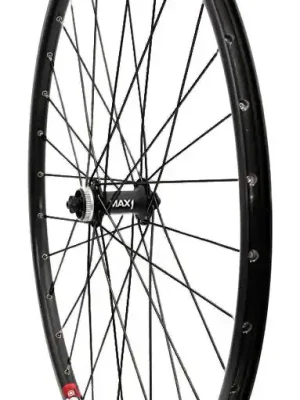 Sezónní Sleva Zapletené kolo 28/29 přední MAX1 Disc Center Lock, černé