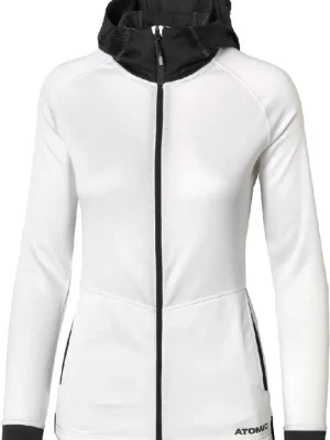 Značkový Mikina Atomic ALPS FZ hoodie W white/antr. 22/23