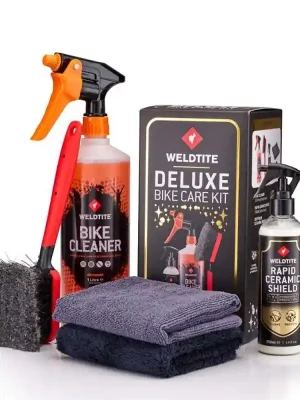 Sada na údržbu kola Weldtite Deluxe Bike Care Kit Sezónní Sleva