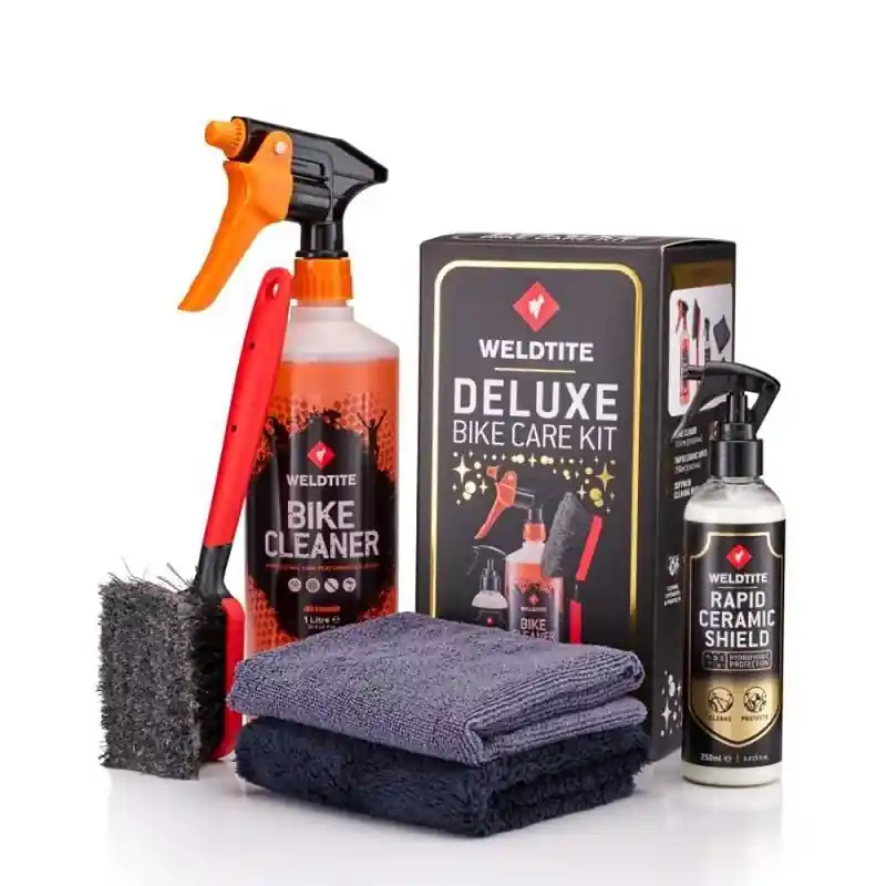 Sada na údržbu kola Weldtite Deluxe Bike Care Kit Sezónní Sleva