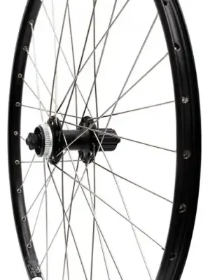 Zapletené kolo 26 zadní MAX1 Disc Center Lock 8-11sp, černé/stříbrné Časově Omezené