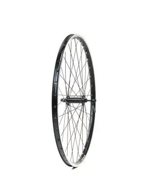 Akce Zapletené kolo 622/28 přední, ráfek dvoustěnný černý, náboj Shimano RU TX-500 32 děr