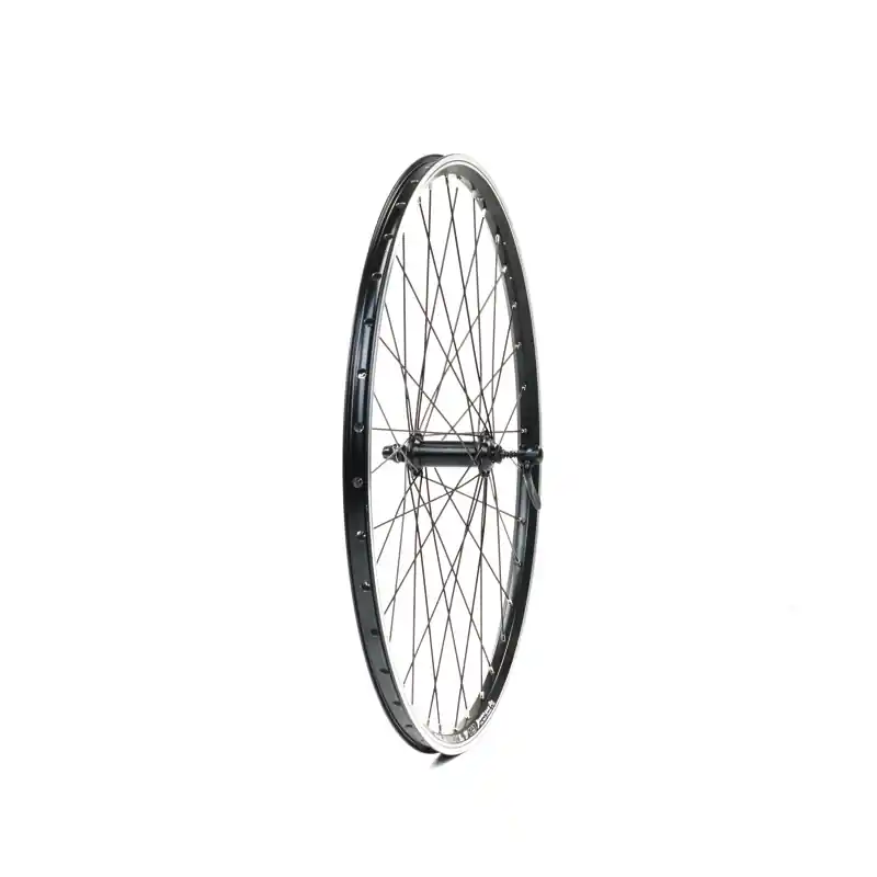 Akce Zapletené kolo 622/28 přední, ráfek dvoustěnný černý, náboj Shimano RU TX-500 32 děr