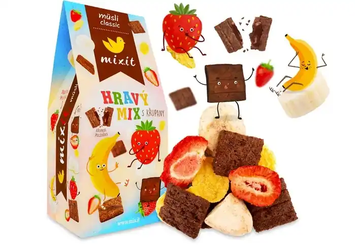 Cenová Bomba Müsli classic Mixit Hravý mix 300g