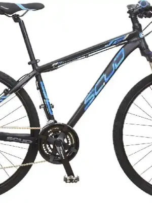 Krosové kolo SCUD Fraga Acera 3x8 Disc black-blue Aktuální