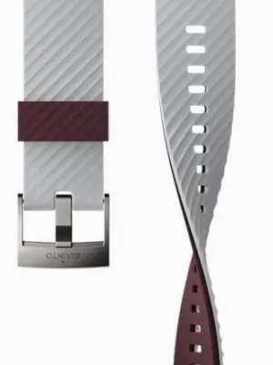 Tovární Cena AKCE! Řemínek Suunto 7, White/Burgundy