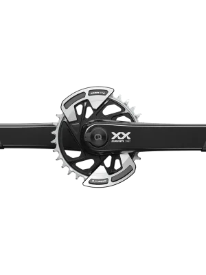 Kliky 1 Sram Powermeter XX Eagle Spindle Q174 CL55 DUB MTB Wide 165mm Black 2-guards 32z T-Type Top Prodej