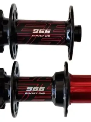 Náboje přední+zadní MICHE 966 Boost, disc 6děr, black 32děr, SH Koupit Online