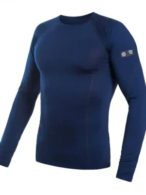 Hit Sezóny Triko dlouhé pánské SENSOR MERINO ACTIVE tmavě modré