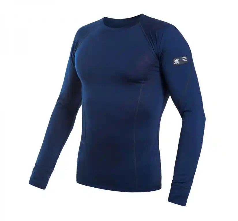 Hit Sezóny Triko dlouhé pánské SENSOR MERINO ACTIVE tmavě modré