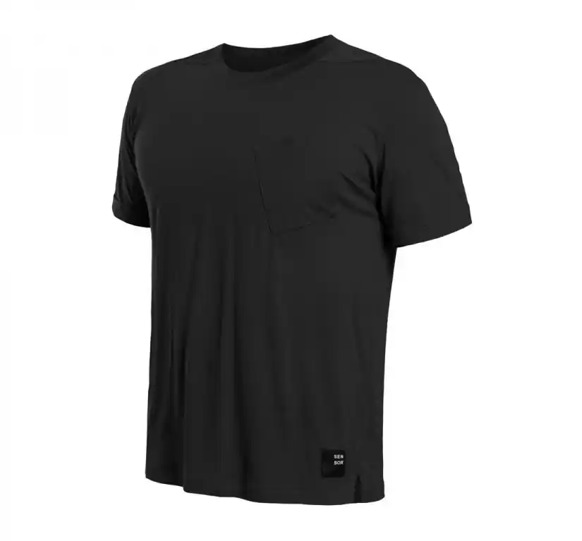 Triko krátké pánské SENSOR MERINO AIR TRAVELLER černé Tovární Cena