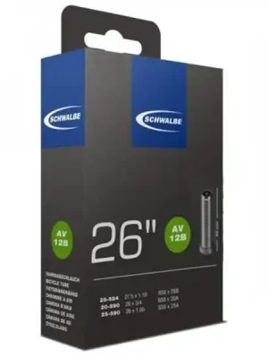 Duše SCHWALBE AV12B 26x3/4-1.00 (25-590) AV/40mm Nakupujte Hned