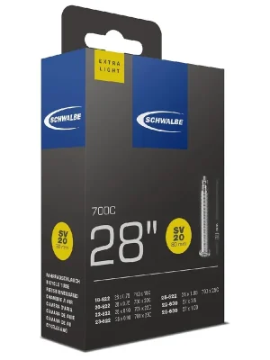 Duše Schwalbe Extralight 18/28-622 FV 80mm 65g Originální