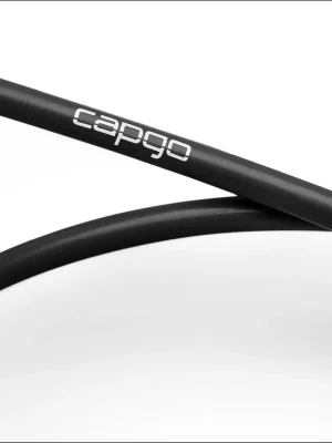 Brzdový bovden Capgo s vinutou ocelí 5mm, černý, 3m Jen Po Omezenou Doba