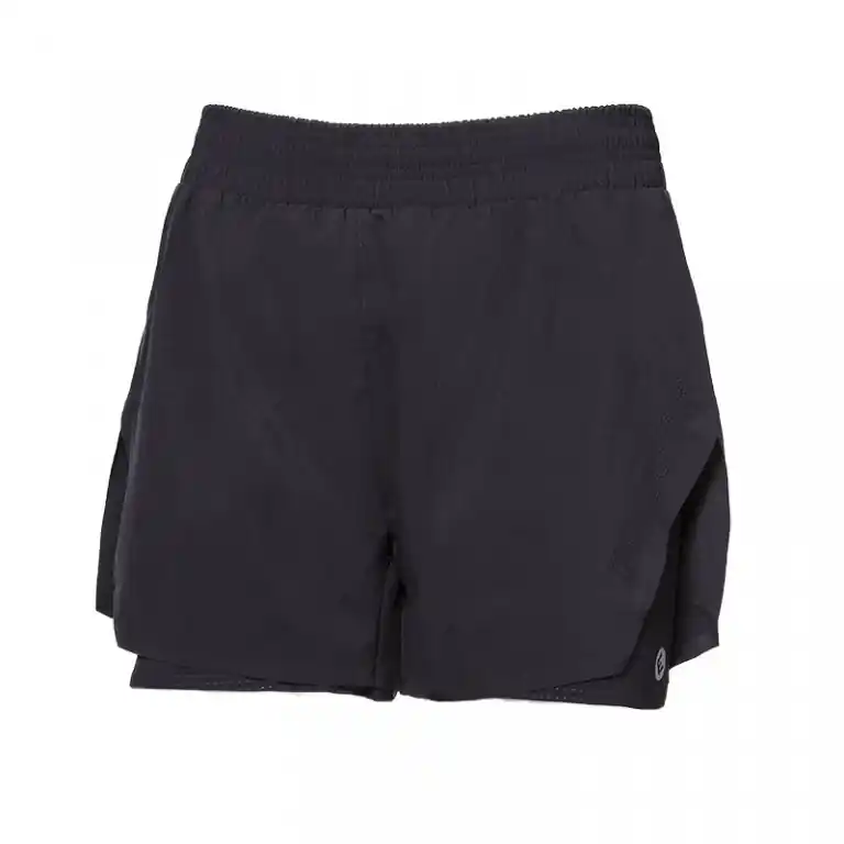 Kalhoty krátké dámské Progress CARRERA SHORTS 2v1 černé Oblíbený