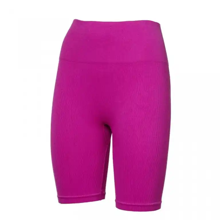 Víkendová Akce Kalhoty krátké dámské Progress NOVA SHORTS bezešvé fuchsie