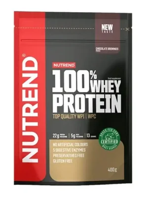 Nápoj Nutrend 100% WHEY PROTEIN 400g Nejprodávanější