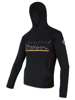 Nejprodávanější Mikina pánská SENSOR MERINO UPPER RJ černá