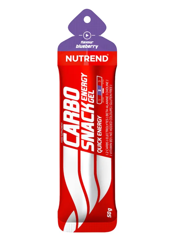 Nutrend CARBOSNACK gel, sáček, 50g Omezená Nabídka