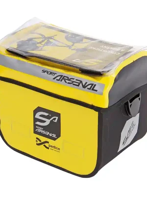 Brašna na řidítka Sport Arsenal 310E vodotěsná žlutá pro elektrokola Vrácení Zdarma