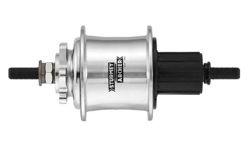 Náboj zadní Sturmey-Archer CS-RK3 3r. 36d pro kazetu a kotoučovou brzdu Akce