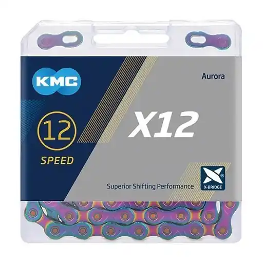 Řetěz KMC X12 Aurora Box 126 čl. Výprodej