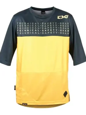 Nová Kolekce Dres TSG Swamp Jersey krátký rukáv, ochre navy