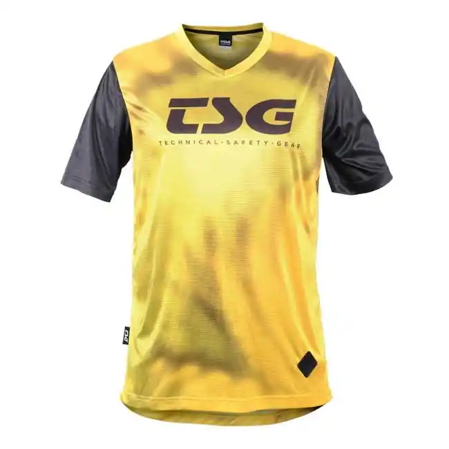 Dres TSG Waft Jersey krátký rukáv ochre black Expresní Doručení