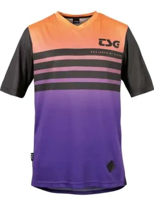 Dres TSG Waft Jersey krátký rukáv purple orange Super Cena