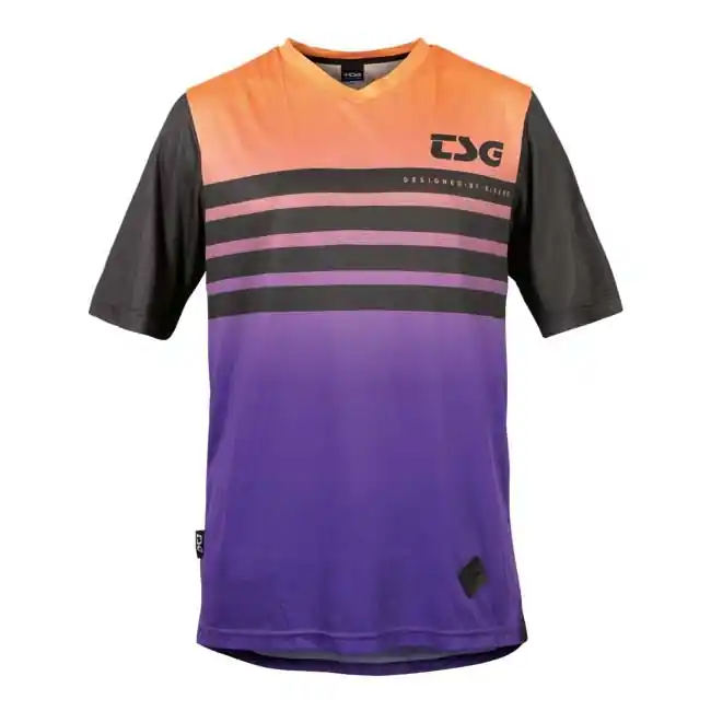 Dres TSG Waft Jersey krátký rukáv purple orange Super Cena