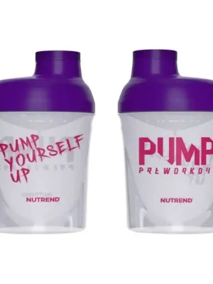 Šejkr Nutrend 300ml Pump průhledný Nová Kolekce